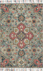 Loloi Zharah Zr-13 Light Blue / Multi Rugs - main flat
