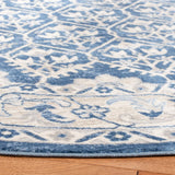 Safavieh Brentwood 5'-0" x 5'-0" Rug in Navy / Light Grey