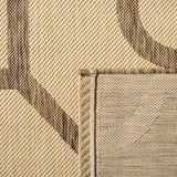 Safavieh Martha Stewart 4'-0" x 5'-7" Rug in Beige / Dark Beig