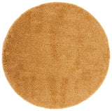 Safavieh Hudson Shag 5'-3" x 5'-3" Rug in Gold