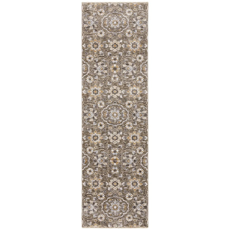 Oriental Weavers Sphinx Maharaja 532D1 Grey/Gold Rugs - runner