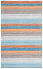 Safavieh Montauk 4'-0" x 6'-0" Rug in Grey / Orange