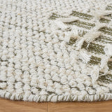 Safavieh Vermont 6'-0" x 6'-0" Rug in Ivory / Green