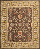 Safavieh Anatolia 9'-6" x 13'-6" Rug in Brown / Gold