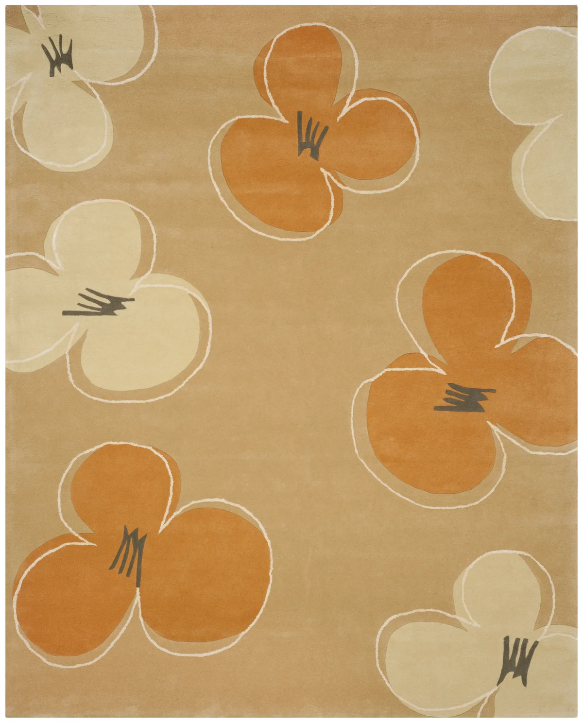 Safavieh Soho 9'-6" x 13'-6" Rug in Gold