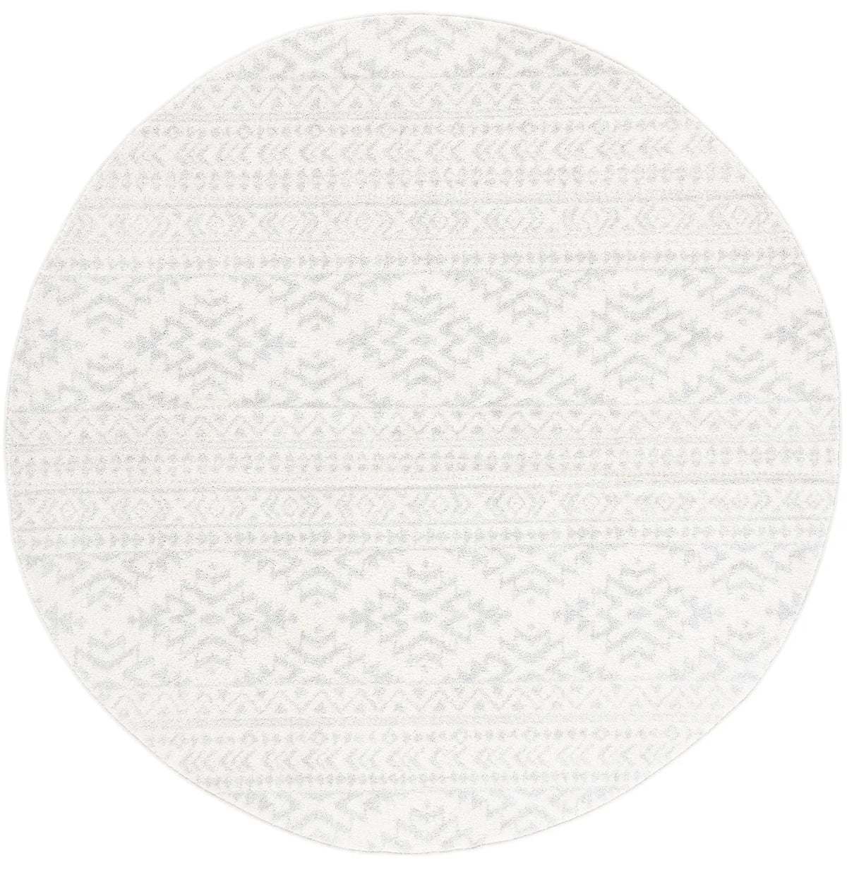 Safavieh Tulum 10'-0" x 10'-0" Rug in Ivory / Light Grey