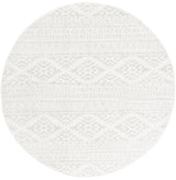 Safavieh Tulum 10'-0" x 10'-0" Rug in Ivory / Light Grey