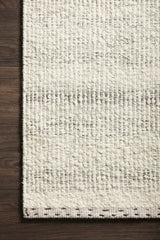 Loloi Sloane Sln-01 Mist Rugs - corner on wood