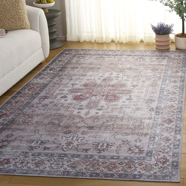 Safavieh Arizona 4'-0" x 6'-0" Rug in Sage / Rust