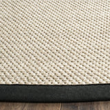 Safavieh Natural Fiber 10'-0" x 14'-0" Rug in Marble / Black
