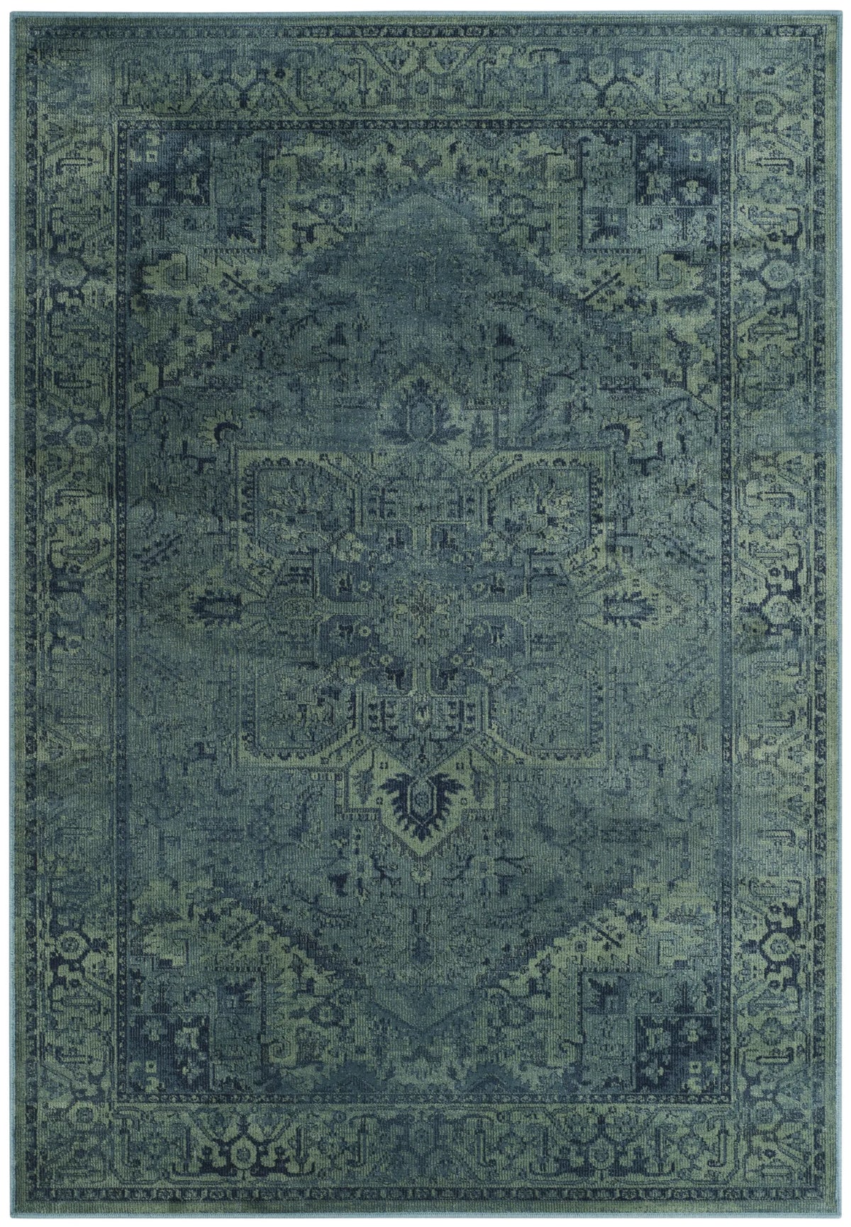Safavieh Vintage 3'-3" x 5'-7" Rug in Turquoise