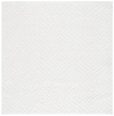 Safavieh Tahoe Shag 6'-7" x 6'-7" Rug in White