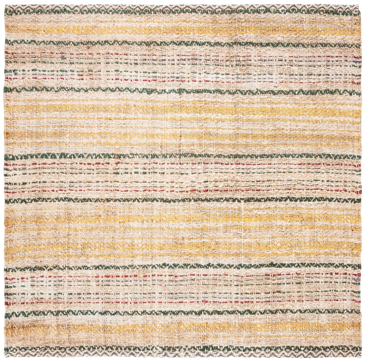 Safavieh Natural Fiber 6'-0" x 6'-0" Rug in Ivory / Gold