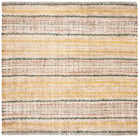 Safavieh Natural Fiber 6'-0" x 6'-0" Rug in Ivory / Gold