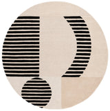 Safavieh Chatham 6'-0" x 6'-0" Rug in Ivory / Black