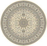 Dynamic Rugs Ancient Garden 57119 Ivory Rugs - Round