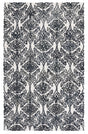 Safavieh Blossom 4'-0" x 6'-0" Rug in Ivory / Black