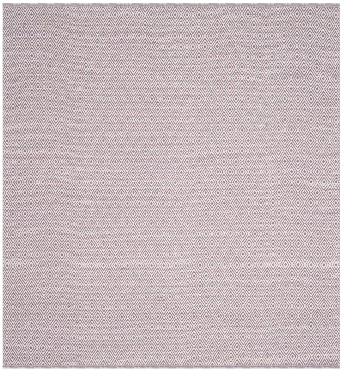 Safavieh Montauk 6'-0" x 6'-0" Rug in Ivory / Purple