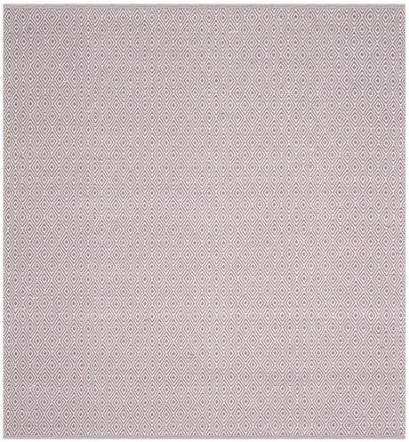Safavieh Montauk 6'-0" x 6'-0" Rug in Ivory / Purple