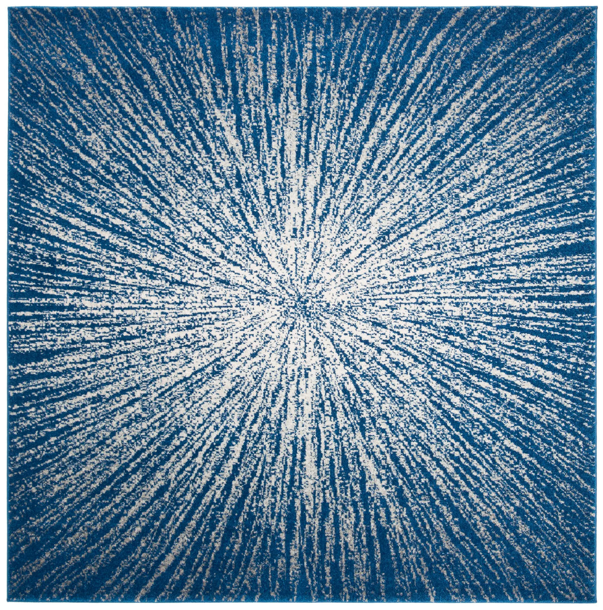 Safavieh Evoke 6'-7" x 6'-7" Rug in Navy / Ivory