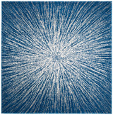 Safavieh Evoke 6'-7" x 6'-7" Rug in Navy / Ivory