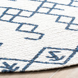 Safavieh Cedar Brook 6'-0" x 6'-0" Rug in Ivory / Navy
