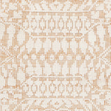 Chandra Ayla AYL-58003 White / Tan rug, close-up detail