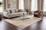 Dynamic Rugs Hudson 1454 Gold Rug - Room