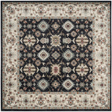 Safavieh Lyndhurst 7'-0" x 7'-0" Rug in Navy / Creme