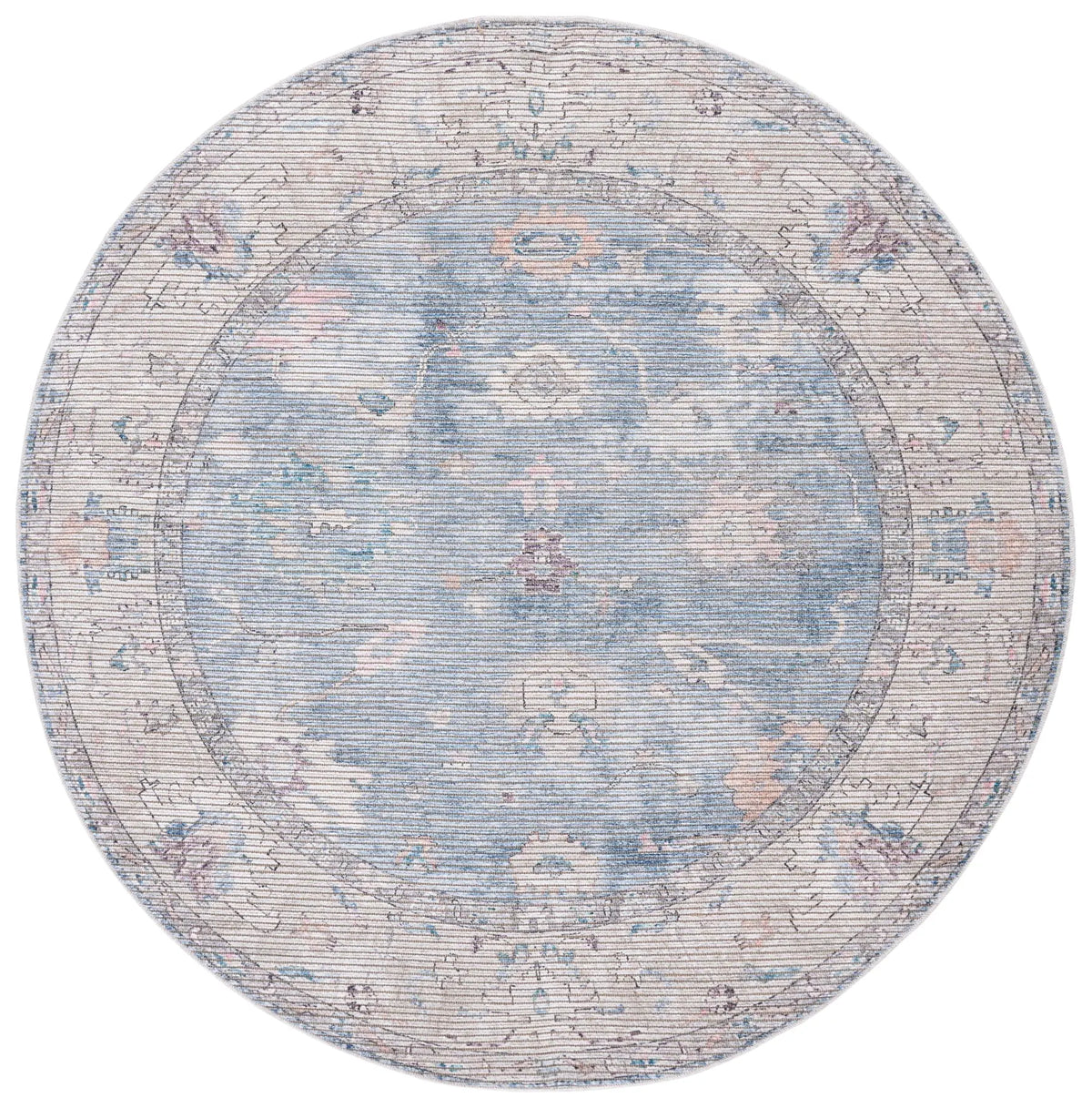 Safavieh Serapi 6'-7" x 6'-7" Rug in Blue / Beige