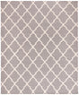 Safavieh Dhurries 10'-0" x 14'-0" Rug in Dark Grey / Ivory