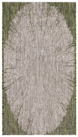 Safavieh Courtyard 2'-0" x 3'-7" Rug in Beige / Dark Green