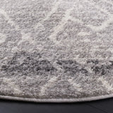 Safavieh Adirondack 6'-0" x 6'-0" Rug in Silver / Ivory