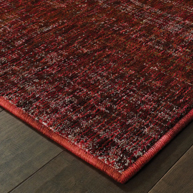 Oriental Weavers Sphinx Atlas 8033K Red/Rust Rugs - corner detail