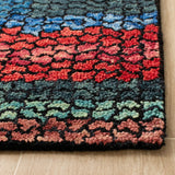 Safavieh Aspen 4'-0" x 6'-0" Rug in Navy / Red