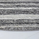 Safavieh Retro 6'-0" x 6'-0" Rug in Dark Grey / Light Grey