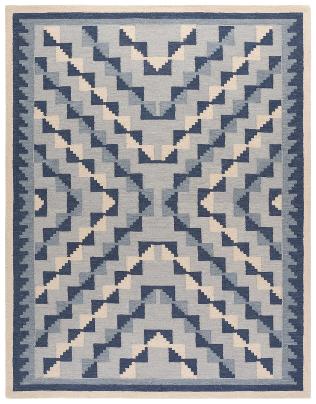Safavieh Kenya 8'-0" x 10'-0" Rug in Blue / Ivory