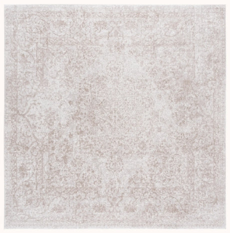 Safavieh Reflection 6'-7" x 6'-7" Rug in Creme / Ivory