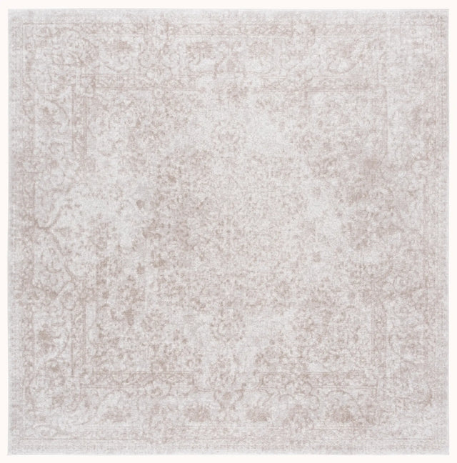 Safavieh Reflection 6'-7" x 6'-7" Rug in Creme / Ivory