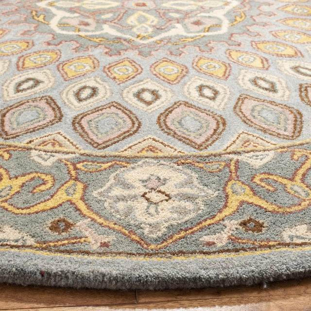 Safavieh Heritage 6'-0" x 6'-0" Rug in Blue / Grey