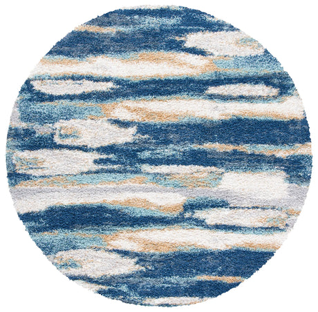 Safavieh Calista 5'-3" x 5'-3" Rug in Blue / Ivory