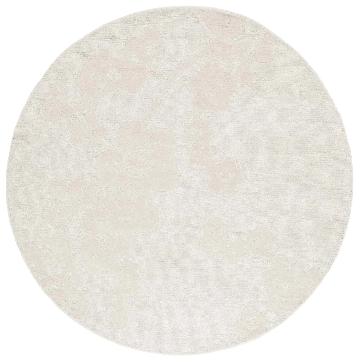 Safavieh Ebony 6'-0" x 6'-0" Rug in Ivory