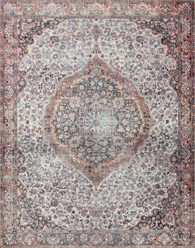 Loloi Wynter Wyn-01 Red/Multi Rugs - main flat