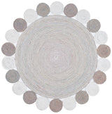 Safavieh Cape Cod 5'-0" x 5'-0" Rug in Pink / Ivory