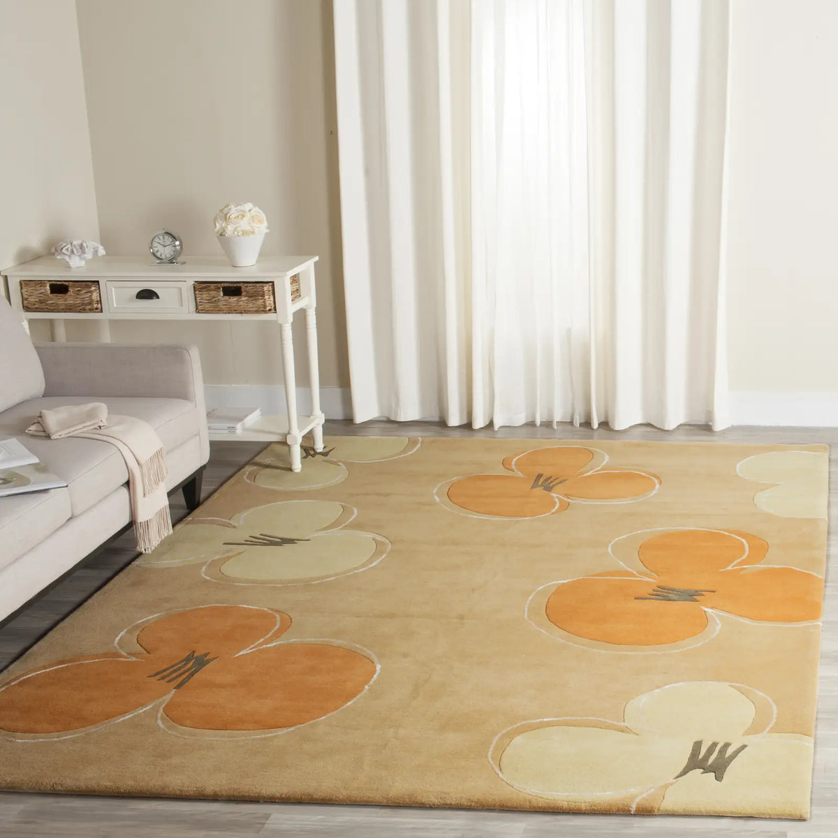 Safavieh Soho 9'-6" x 13'-6" Rug in Gold