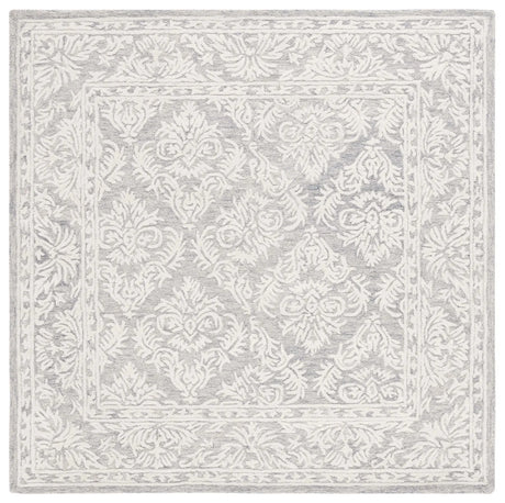 Safavieh Metro 6'-0" x 6'-0" Rug in Dark Grey / Ivory