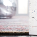 Safavieh Tucson 4'-0" x 6'-0" Rug in Grey Blue / Rust