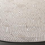 Safavieh Bayside 6'-7" x 6'-7" Rug in Ivory / Light Brown