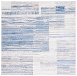 Safavieh Shivan 100 6'-7" x 6'-7" Rug in Ivory / Blue