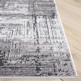 Safavieh Whisper 4'-0" x 6'-0" Rug in Grey / Dark Grey
